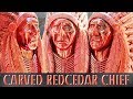 Carved Chief Walking Stick Carved Chief Walking Stick