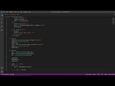 15. Jarvis Main Function | Home Automation using Arduino, Smart Phone App and Jarvis [Must Watch]