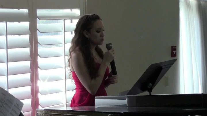 Melissa DiSanti 3/20/2016 Sings "Bless The Broken ...
