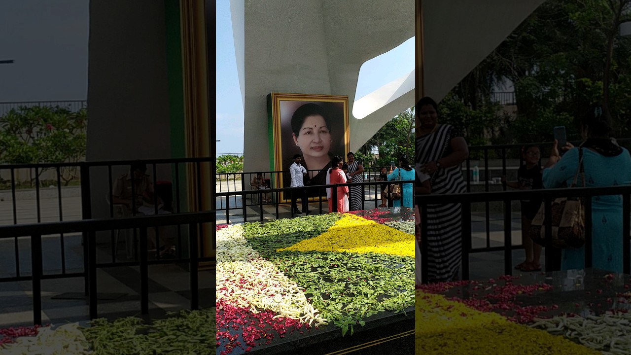 jayalalitha memorial | Amma samadhi | Jayalalitha samadhi | Chennai chief minister Jayalalitha
