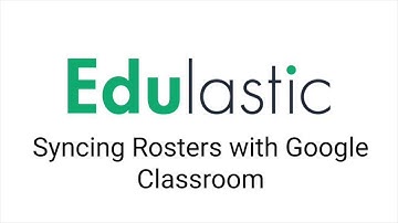 Syncing Rosters with Google Classroom