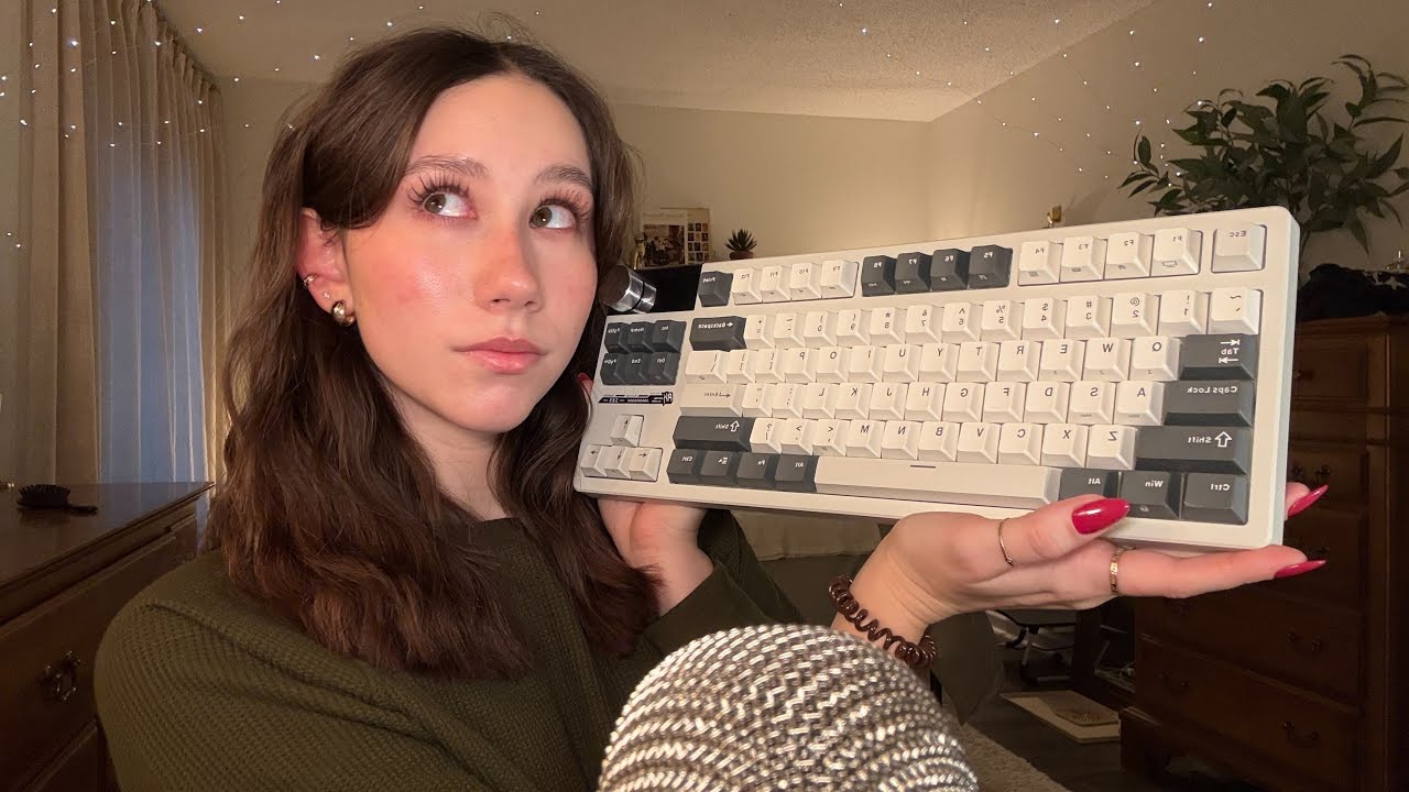 ASMR | Typing and Mouth Sounds to Help You Lock In | Background, Studying Sounds #royalkludge #RKS85