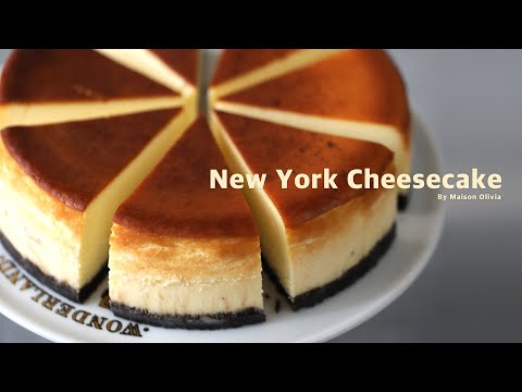 뉴욕 치즈케이크 만들기 ( New York Cheesecake ) - 메종올리비아