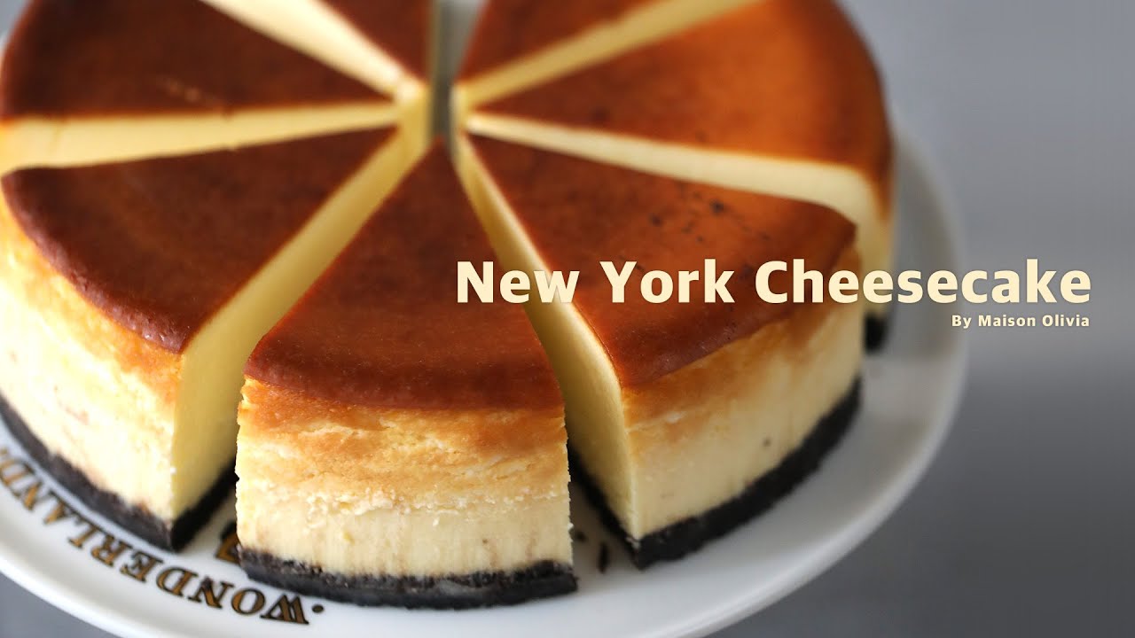 뉴욕 치즈케이크 만들기 ( New York Cheesecake ) - 메종올리비아