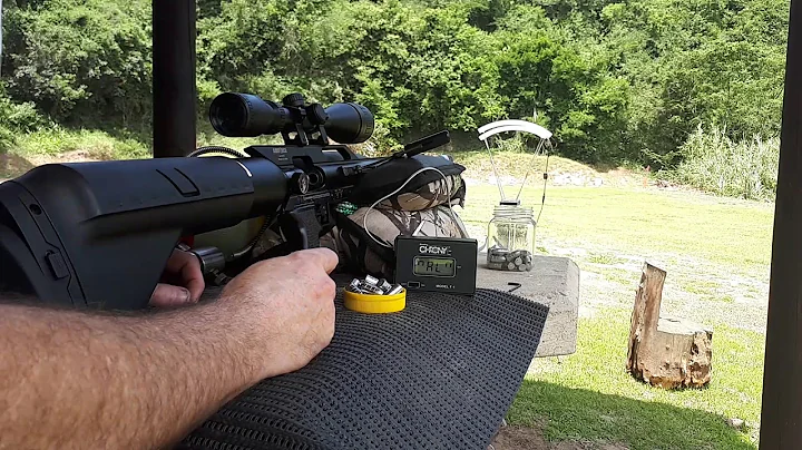 Texan 457 caliber change Kit  2018 Super Valve  @4000 psi 342 grain HP Test  with Brand New Chrono