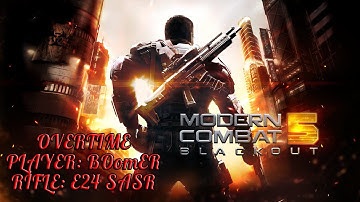 Modern Combat 5 Blackout Overtime CTF Match Full HD 1080p
