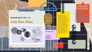 Lola Ben-Alon Lecture