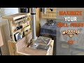 Making use of wasted space  maximizing garage workshop storage