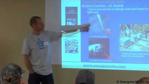 Energy Efficiency Fundamentals - Part 7 - Air Sealing Part 2