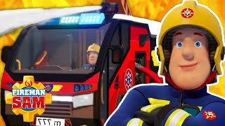 Fireman Sam and Jupiter To The Rescue! | Fire Truck 1 hour compilation | Safety Cartoon