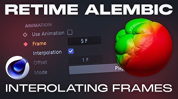 How to Retime Alembic Animation in Cinema 4D