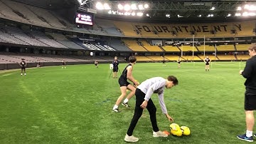 Norwood’s Ben Jarvis - Field Kicking AFL Combine