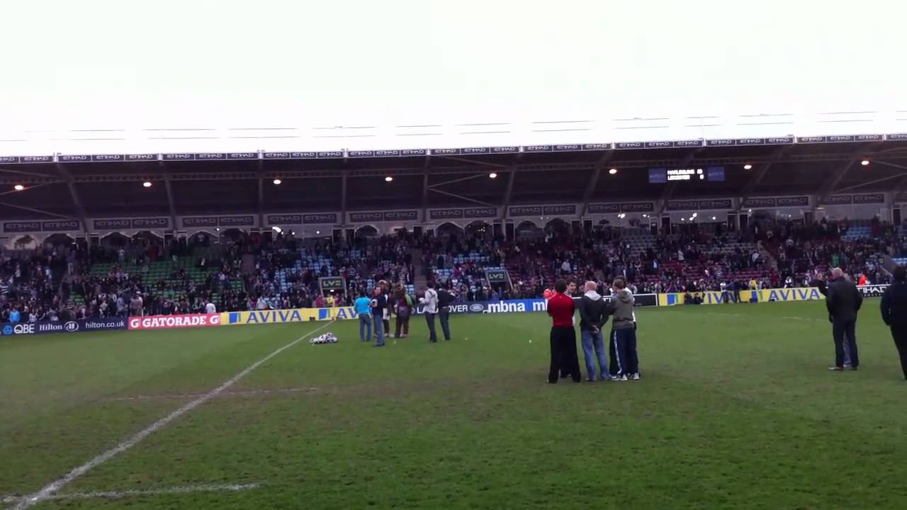 Harlequins vs Leicester Drop kick Challenge