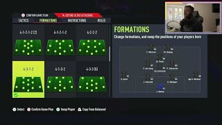 FIFA 22 Ultimate Team 4-3-1-2 Custom Tactics | Drogbajr