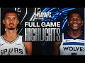 Game Recap: Spurs 139, Timberwolves 109
