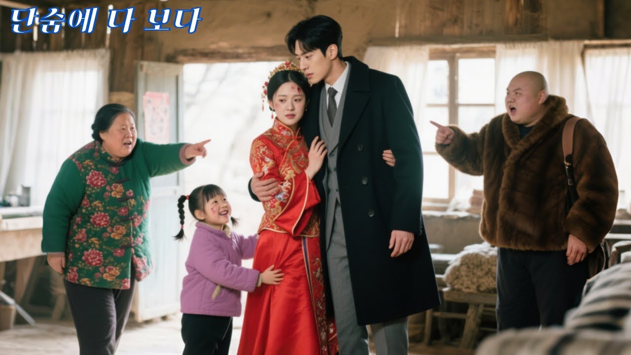 계모가 가난한 소녀를 악당에게 강제로 시집보내려 했지만, 똑똑한 딸이 CEO 아빠를 찾아와 그녀를 구했다! 행복한 삶이 시작됐다!