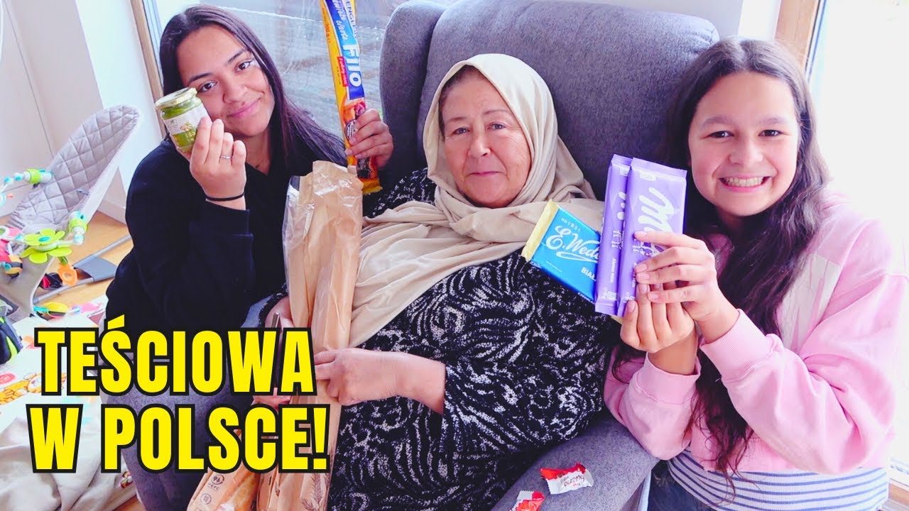 BABCIA Z TUNEZJI Pierwszy Raz w Polsce - Yoto MAMA Vlog