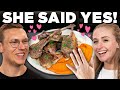 Josh And His NEW FIANCÉE Cook A Romantic Dinner In 30 Minutes