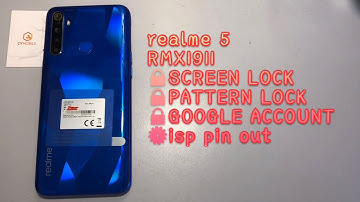 realme 5/RMX1911 unlock screen lock｜pattern lock｜google account｜ISP｜by UFI