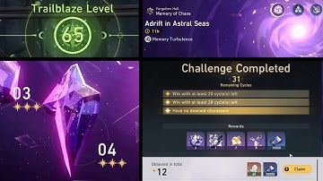 [Honkai: Star Rail] Memory of Chaos: Adrift in Astral Seas Stage 04 (3-Stars) | Day 93 Part 6