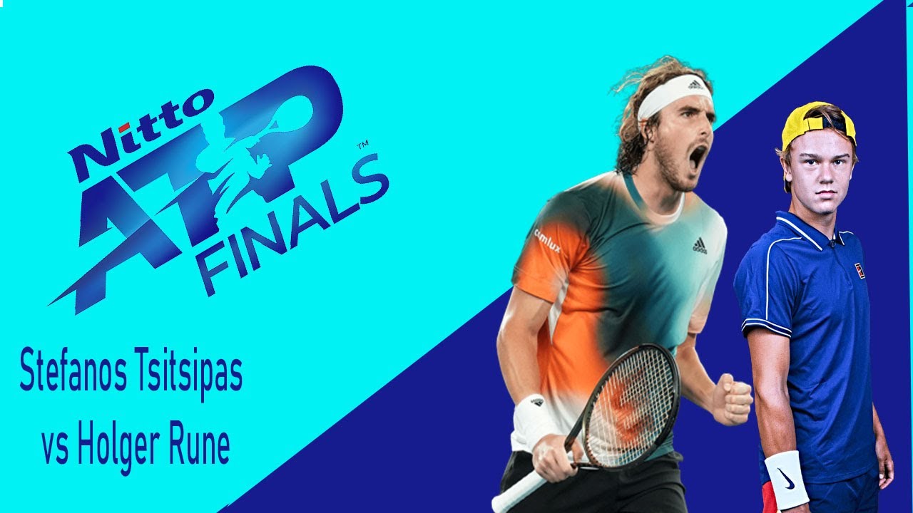 Stefanos Tsitsipas vs Holger Rune 🏆 ⚽ ATP Final (11/14/2023) 🎮 gameplay on AO 2