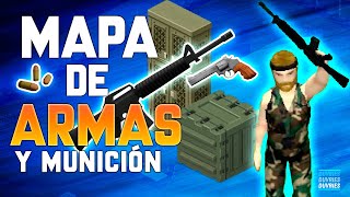 BEST PLACES TO FIND FIREARMS AND AMMO IN PROJECT ZOMBOID | SPANISH GUIDE screenshot 2