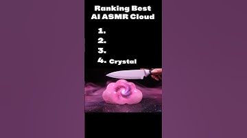 Ranking AI ASMR Cloud ☁️ cutting #asmr #aiasmr #ai #shorts #short #youtube#reels #satisfying #viral