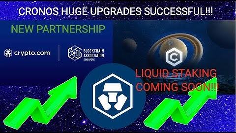 CRYPTO.COM NEW CELEBRITY PARTNERSHIPS!!! CRO COIN LIQUID STAKING COMING + CRONOS UPGRADE SUCCESSFUL!