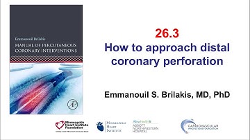26.3 Manual of PCI - Distal vessel perforation