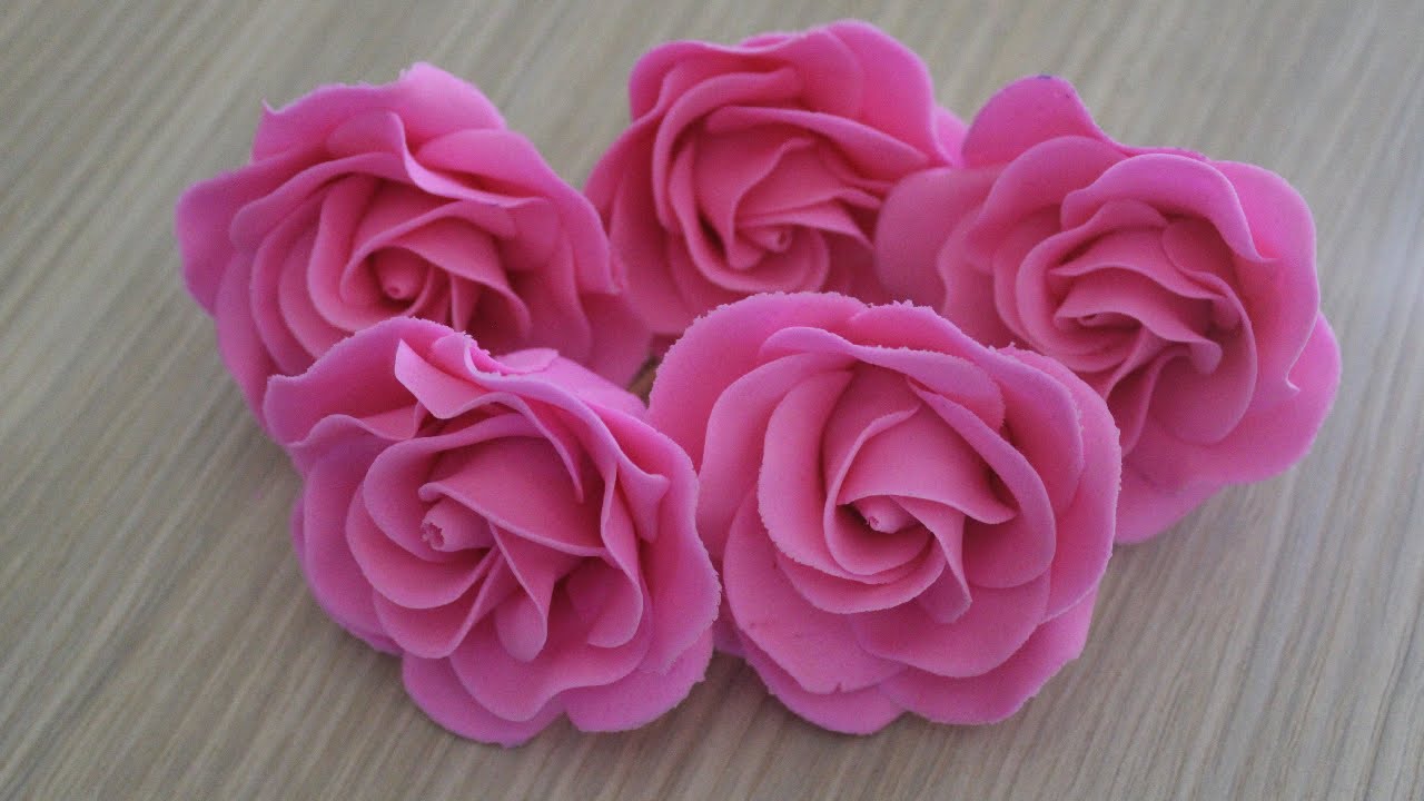 How to make a fondant rose