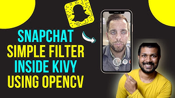 KivyMD+OpenCV - Build a SnapChat filter (Basic) Feature in 15 minutes