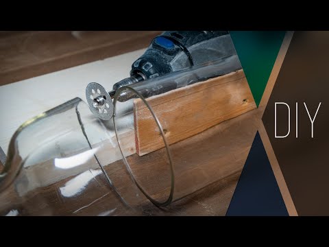 Test III - Glasflaschen schneiden mit Dremel | Diamant Trennscheibe | DIY