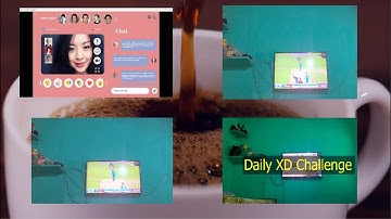 Designing a Video Conferencing Website for Daily XD Challenge