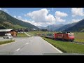 Goms switzerland  europe drive  mesmerizing views  vistadome 