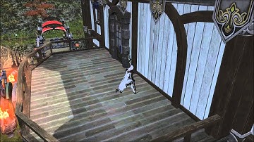【FFXIV】- Getting on a Large House Balcony