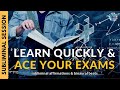 Be a fast learner  ace your exams  subliminal affirmations  binaural beats