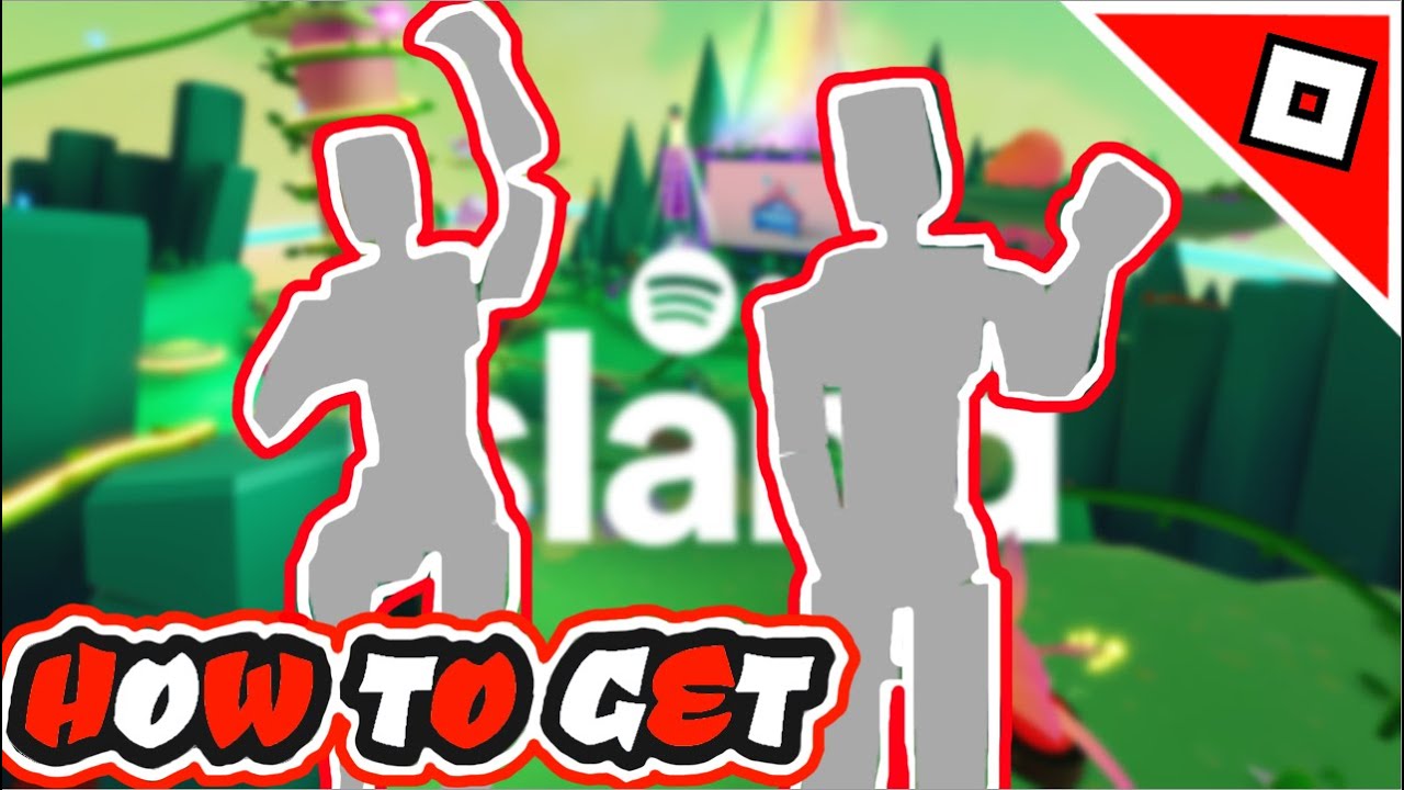 How to get the Hwaiting and Annyeong Emote in Roblox during the Spotify