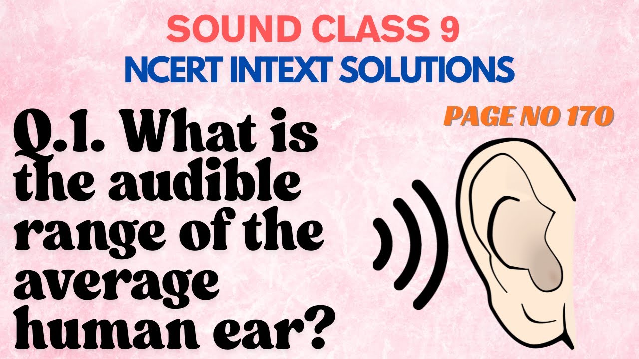 What is the audible range of the average human ear? YouTube