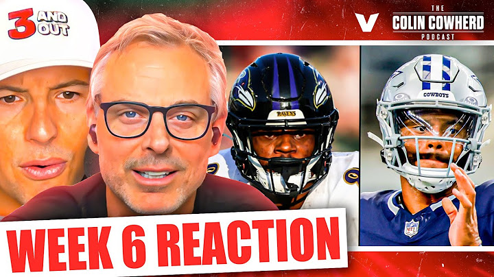 Reaction to Lions-Cowboys, Jaguars-Bears, Browns-Eagles, Chargers-Broncos | Colin Cowherd NFL