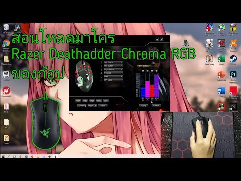 สอนโหลดมาโคร + ตั้งค่า Razer Deathadder Chroma RGB(ของก้อป)