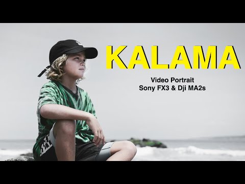 KALAMA - SURFER BOY IN PUERTO ESCONDIDO / ZICATELA - CINEMATIC VIDEO PORTRAIT / FX3 & DJI MAIR2S