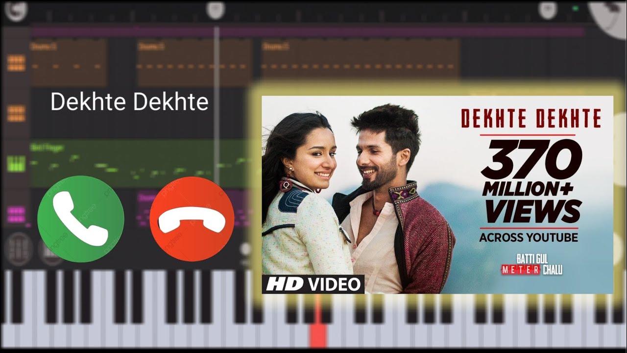 Dekhte dekhte instrumental ringtone Guitar ringtone Instrumental
