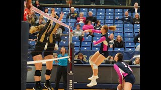 2019 Akron Volleyball Racap vs. Western Michigan - 10/19/2019