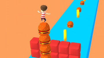 Cube Stacker Surfer 3D - All Levels Android,ios Gameplay #100