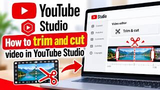 How to trim and cut videos in YouTube Studio