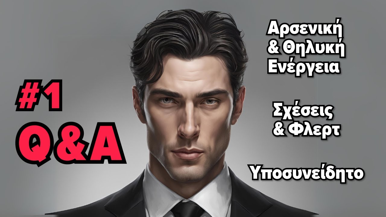 Q&A - Αρσενική & Θηλυκή Ενέργεια, Υποσυνείδητο, Σχέσεις & Φλερτ