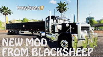 NEW MOD FROM BLACKSHEEP MODDING in Farming Simulator 2019 |NEW BIG TIPPER | PS4 | Xbox One