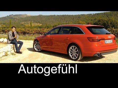 Audi A4 Avant Estate/Wagon/Kombi FULL REVIEW test driven quattro all-new neuer 2016