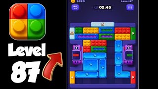 Block Out level 87 Walkthrough Solution
