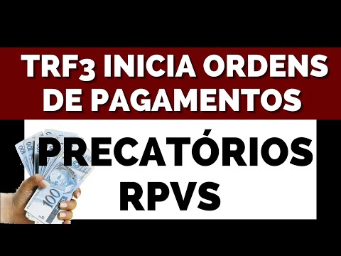 ✅ NOTA DO  TRF3: Mantidos os pagamentos das RPVs e dos Precatórios.CONFIRA!!